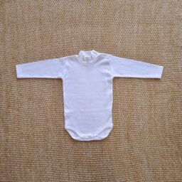 Body Unisex Volante Cuello Alto