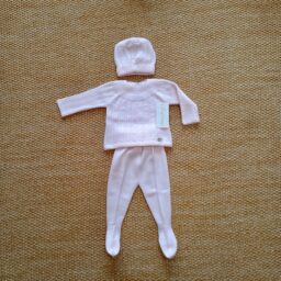 Conjunto 3P Ochos Rosa Bebé