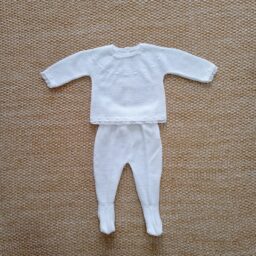 Conjunto 2P Unisex Rose Blanco