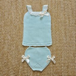 Camiseta Y Braguita Delicada Selina Glaciar