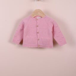 Abrigo Punto Rosa Medio