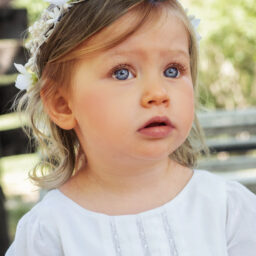 Corona Danae Blanco/Natural