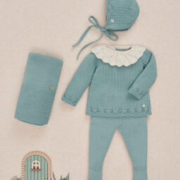 Conjunto 3 Piezas "Maravillas" Verde Salvia - Paz Rodríguez