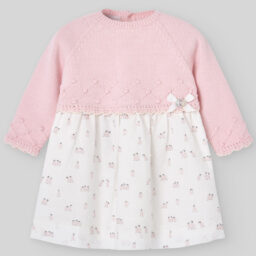 Vestido Punto Tela Plumety Estampado "Glaciar" - Paz Rodríguez