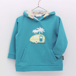 Sudadera Caravana Turquesa