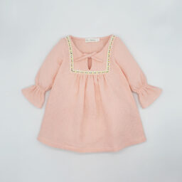 Vestido Plumeti Naranja