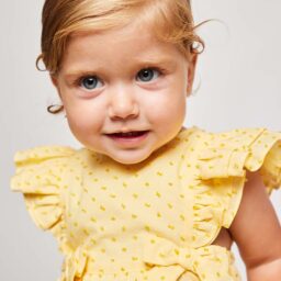 Pelele Plumeti Lazos Amarillo