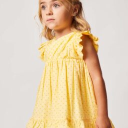 Vestido Plumeti Amarillo