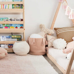 ALFOMBRA LAVABLE REVERSIBLE GELATO PINK