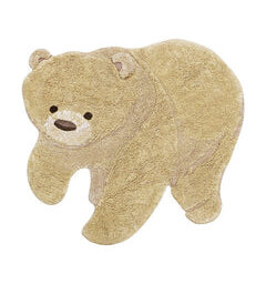 ALFOMBRA DE ANIMAL LAVABLE DE ALGODÓN BEAR
