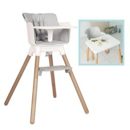 TRONA+SET MESA-SILLA KOMBO GREY