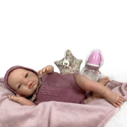 MUÑECA SANDRA PREMIUM REBORN ROSA