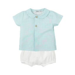 CONJUNTO RANITA NIÑO M/CORTA C/BEBE CHISPA