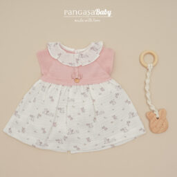 VESTIDO BUNNY ROSA EMPOLVADO