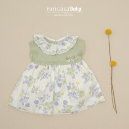 VESTIDO BROTE VERDE HOJA