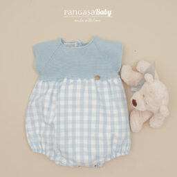 PELELE VICHY CELESTE EMPOLVADO