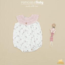 PELELE MOCETA BUNNY ROSA EMPOLVADO