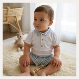 CONJUNTO MANGA CORTA NIÑO BRISA