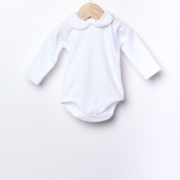 BODY CUELLO REDONDO BLANCO-ROSA