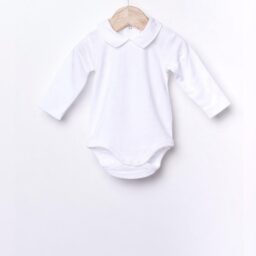 BODY CUELLO EN V BLANCO