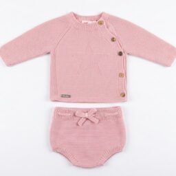 CONJUNTO PRIMERA PUESTA - ROSA