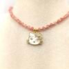 COLLAR PIEDRAS ROSADAS CON DIJE HELLO KITTY - Thumbnail Image 2